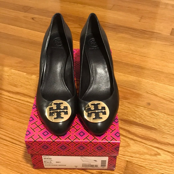 Tory Burch Alice wedges - Picture 1 of 3